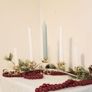 Candelabra with Floral design